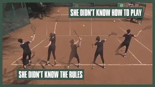 Girl Who Doesnt Know How To Play Tennis Gets Wildcard Into Professional Tournament