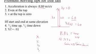 HTPG02F Solving Free Fall Part 1