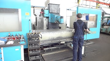 3425 = 2 - 2 Anayak HVM 3300 MACH4METAL bed milling Bettfraesmaschine Correa Zayer FPT SHW Nicolas