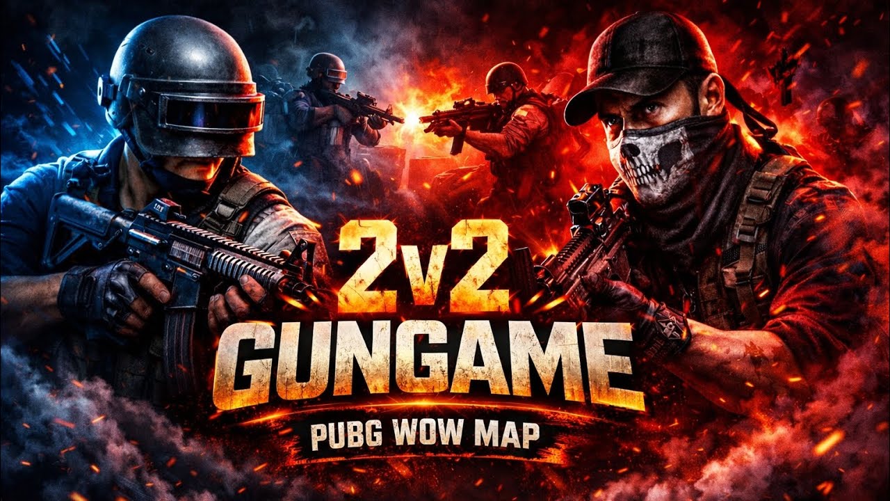Pubg wow 2v2 GUNGAME 👽👿thabai