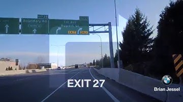 Getting to Brian Jessel BMW Pre-Owned - Highway 1 eastbound