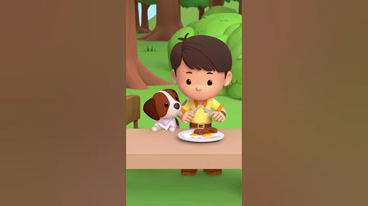 Breakfast is MINE! 🍳 | Leo the Wildlife Ranger | Kids Cartoon | #shorts #animals #animation