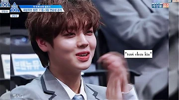 PanWink Moments In Produce 101 Season 2 ║ 라이관린 x  박지훈