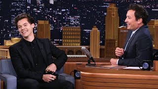 Harry Styles Spills Dunkirk Set Secrets & Hosts The Tonight Show