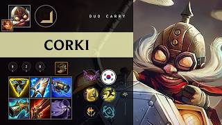 Corki ADC vs Twitch - KR Master Patch 26.09