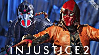 Injustice 2 Online - 590 DAMAGE RED HOOD COMBO!