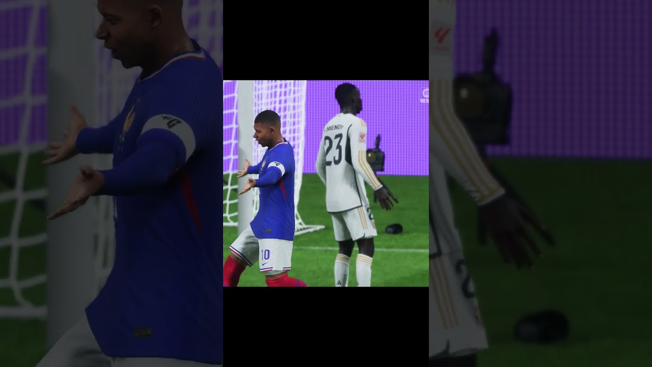 Mbappé’s Missile Strike! Unreal Goal from Distance in FC24 🎯💥 | FC24