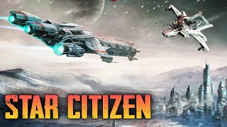 НОВЫЙ КОРАБЛЬ И ОБЗОР ПЛАНЕТ - STAR CITIZEN (ALPHA 3.12) - СТРИМ #5