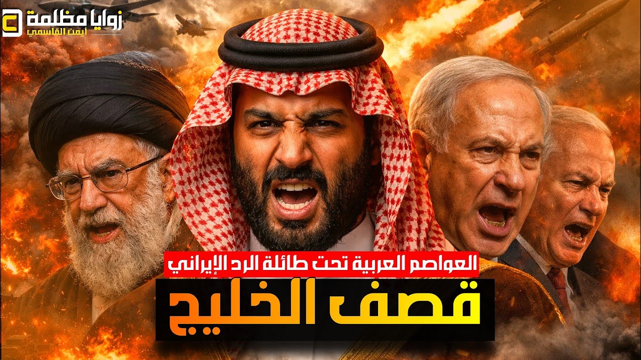 قصف الخليج ⚠️ ٨ دول عربية تحت طائلة الرد الإيراني | ومصير مجهول للمرشد | و٥٠٠ ضربة في إيران