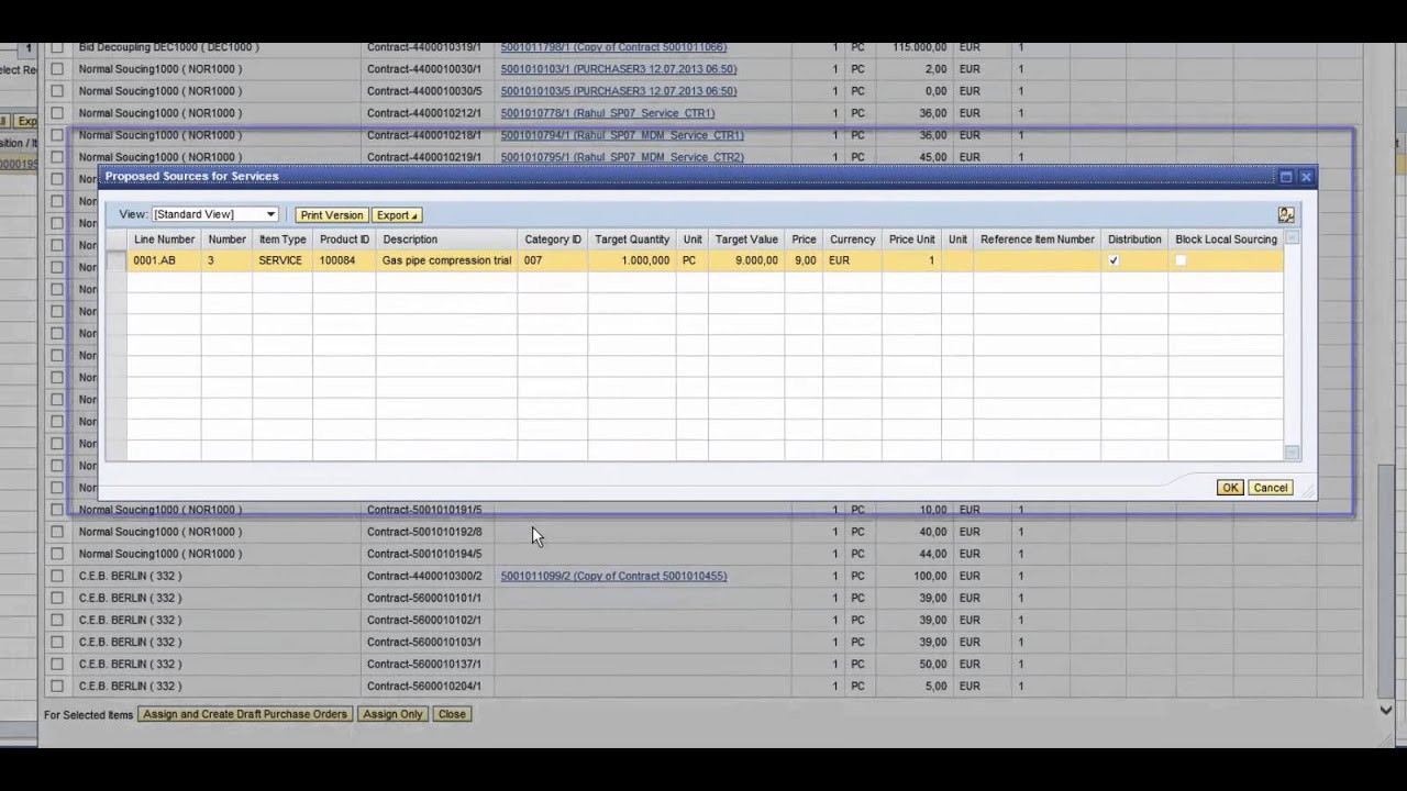 SAP SRM 7.0 EHP3 SP07 Contract Release Value Update YouTube
