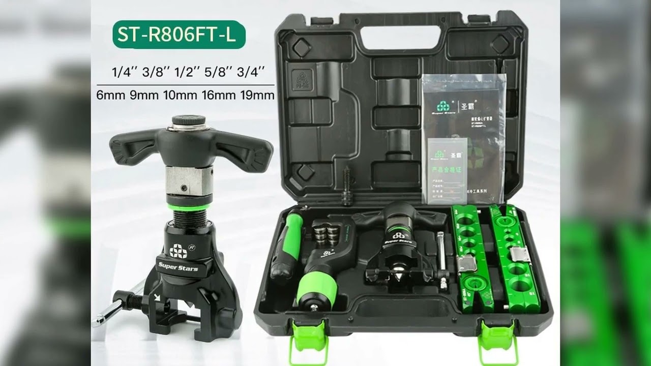Latest Products You Must Know! DSZH ST-R806FT 806A Copper Pipe Expander Set Air Conditioner Metric