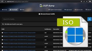 How to download any Preview build of Windows 11 ISO using UUP Dump. How to download any Preview build of Windows 11 ISO using UUP Dump.