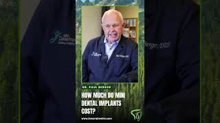 How Much Do Mini Dental Implants Cost? | Sonora Dentist #shorts