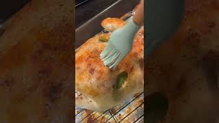 Crispy Garlicky Roast Chicken Recipe shorts