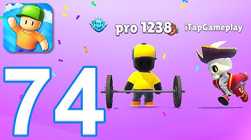 Stumble Guys - Gameplay Walkthrough Part 74 - Rush Hour Teams (iOS, Android)