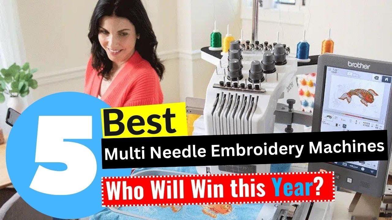 17 Best Multi-Needle Embroidery Machines ideas