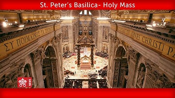 Pope Francis - St. Peter’s Basilica- Closing Mass Synod of Bishops  2018-10-28