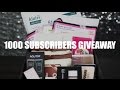 1000 Subscribers Giveaway (Closed) - Philippines Only | Kenny Manalad