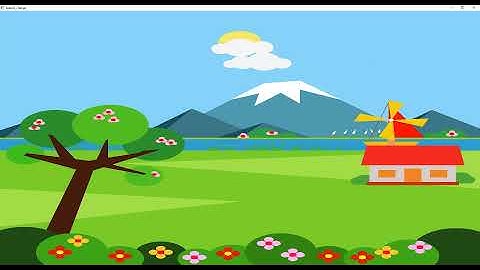 OpenGL Demo Project- Computer Graphics 2D | Season View | Scenario using C++|| Code::Blocks