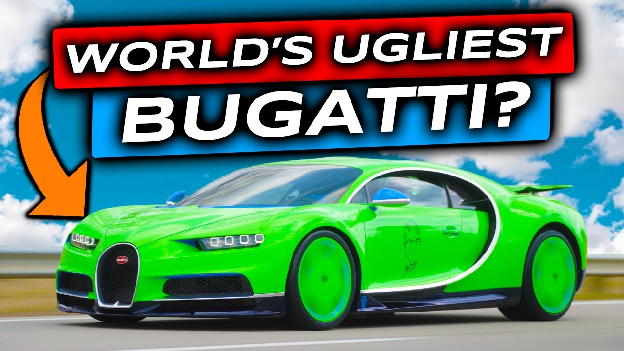 Is this the WORLD'S UGLIEST Bugatti Chiron??? - YouTube