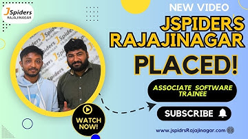 Akshay Badiger’s Success Story | Placed as Associate Software Engineer | JSpiders Rajajinagar