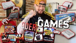 MEINE GAMES DER 90er ⎮ Lieblings Videospiele der Kindheit - Gameplay, Konsolen, Stories ⎮ Max Cameo