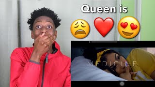 MEDICINE -QUEEN NAIJA (OFFICIAL VIDEO) REACTION!!