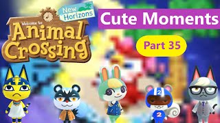 Random Cute Moments Compilation 35 | Animal Crossing: New Horizons