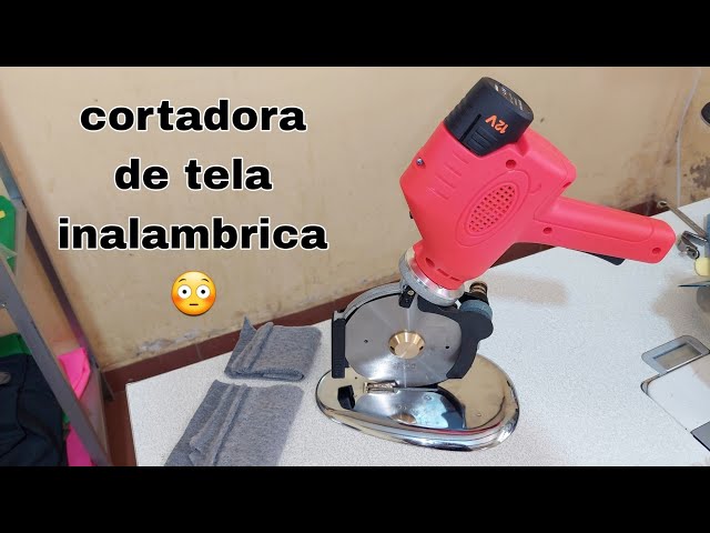 CORTADORA DE TELA INALAMBRICA unboxing y guía para principiantes. 