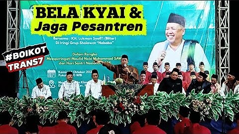 🔴 LIVE KH LUKMAN SYAFI