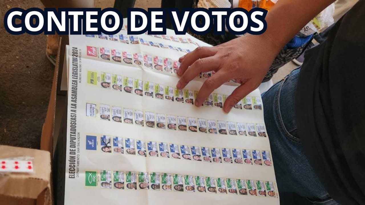 ENVIVO TSE INICIA CONTEO VOTO POR VOTO ELECCIONES 2024 YouTube