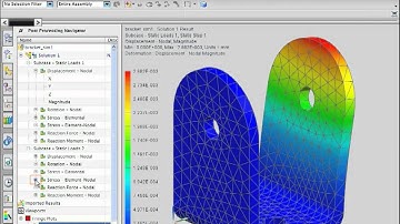NX CAE Hints and Tips - Finite Element Analysis Workflow - Post Process