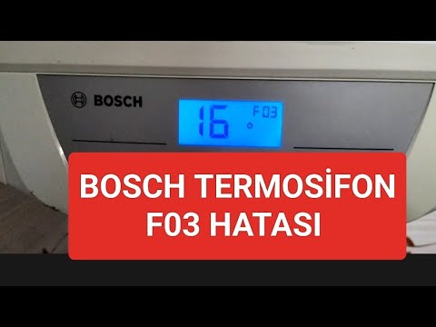Bosch termosifon f03 hatası hata giderme Arçelik termosifon f03 hatası hata giderme