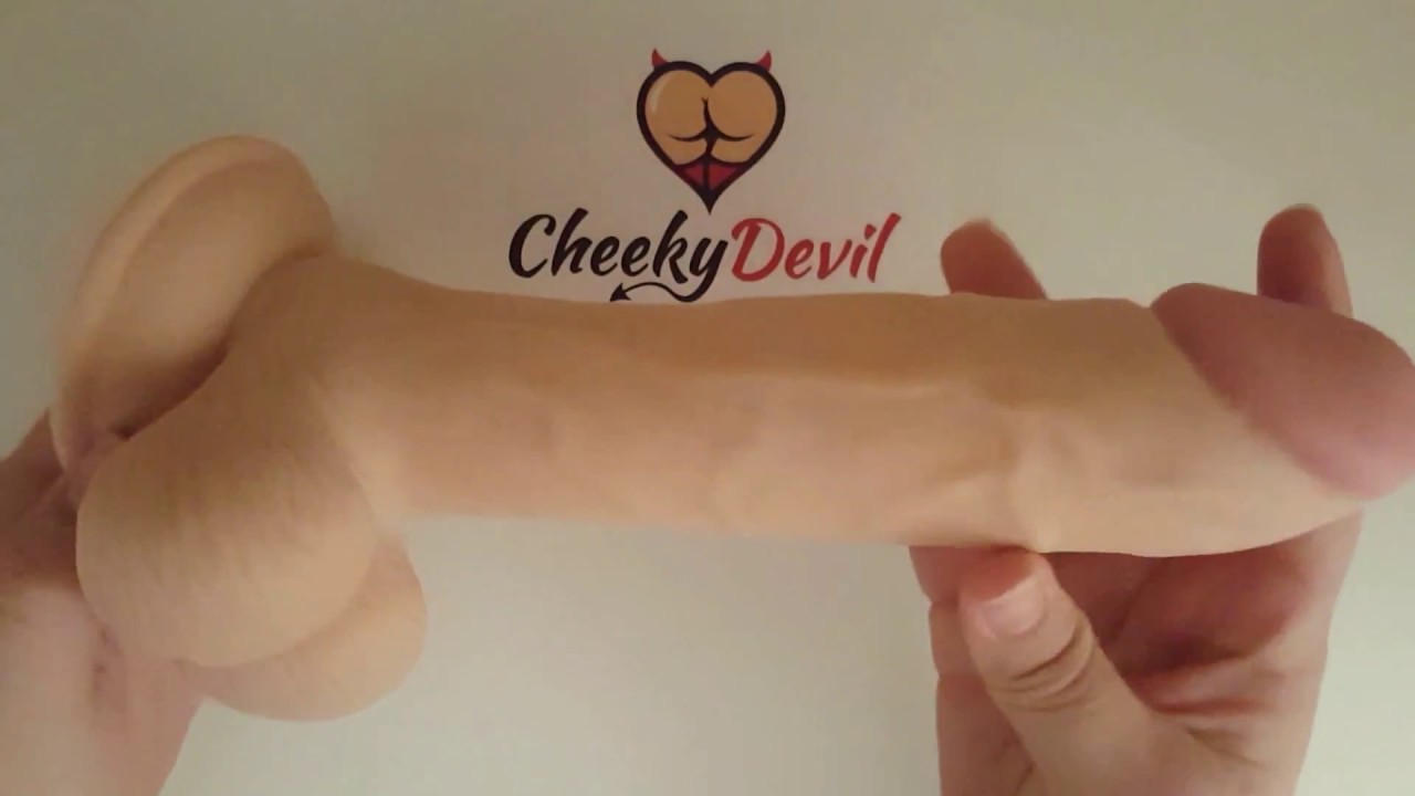 Ultra Soft Realistic 9 Inch Dildo - Cheeky Devil Toys