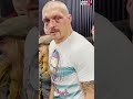 OLEKSANDR USYK MOBBED BY FANS FOR PHOTOS AFTER STUNNING WIN OVER ANTHONY JOSHUA #Shorts