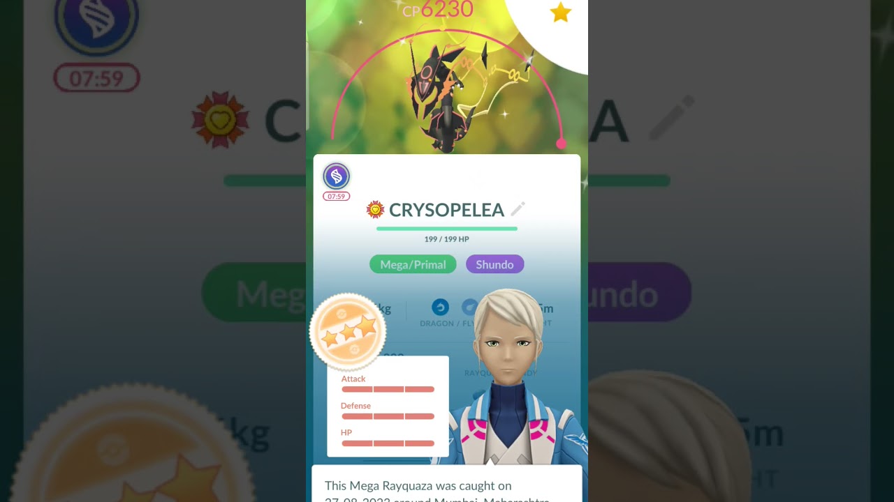 How I Got Max Mega Best Buddy Shundo Rayquaza in Pokemon Go