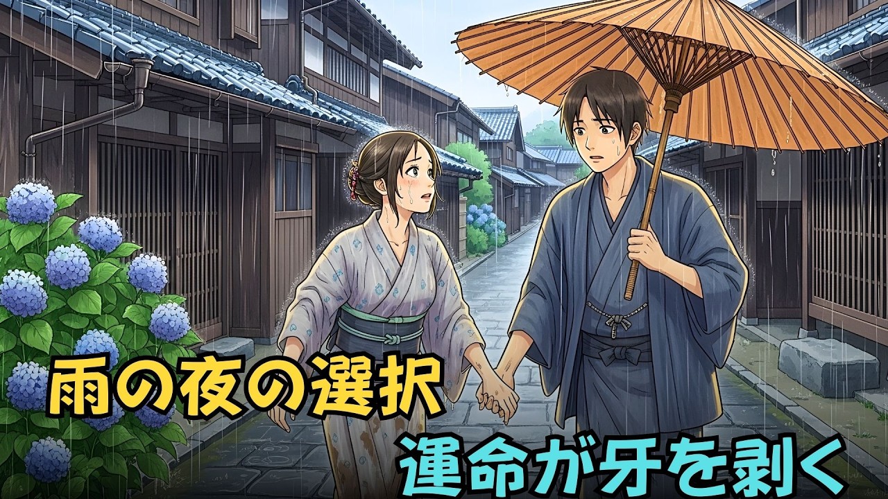 雨の夜に人を救った貧しき学者—返ってきた福運が村を震撼させた