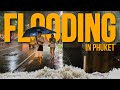 A lively walk through flooded Phuket | It rains incessantly | Winter in Thailand