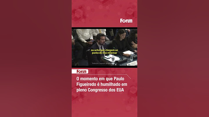 O momento em que Paulo Figueiredo é humilhado em pleno Congresso dos EUA