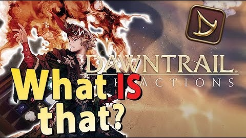 FFXIV Dawntrail Job Action Trailer REACTION - Summoner