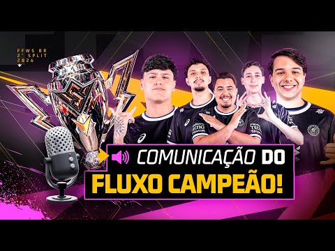 FULL VOICE COMMS OF FLUXO WINNING THE MATCH AND FFWS BRAZIL TITLE #FreeFire #Fluxo
