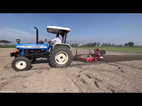 Holland Testing On Harrow • New Holland 3630