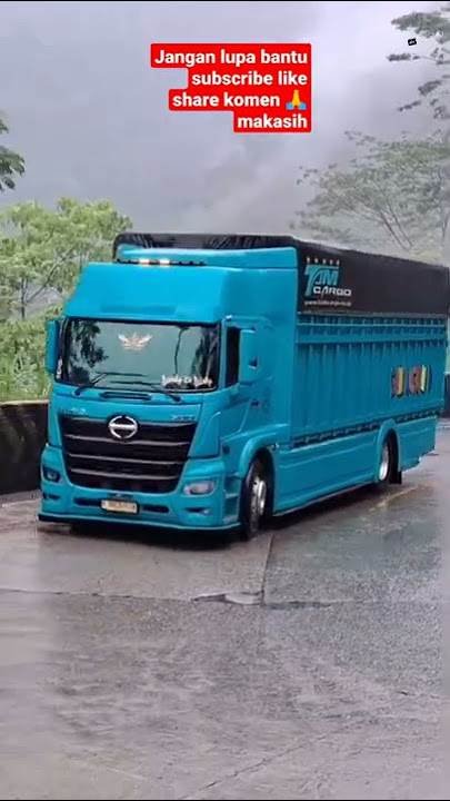hino shagino tosca modif mbois lewati Sitinjau lauik #truknzwchannel#trukmodifikasi