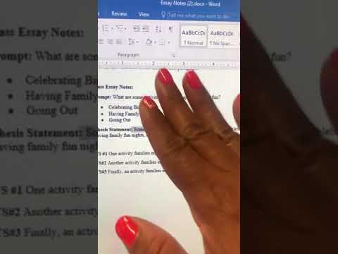 Essay Notes - YouTube