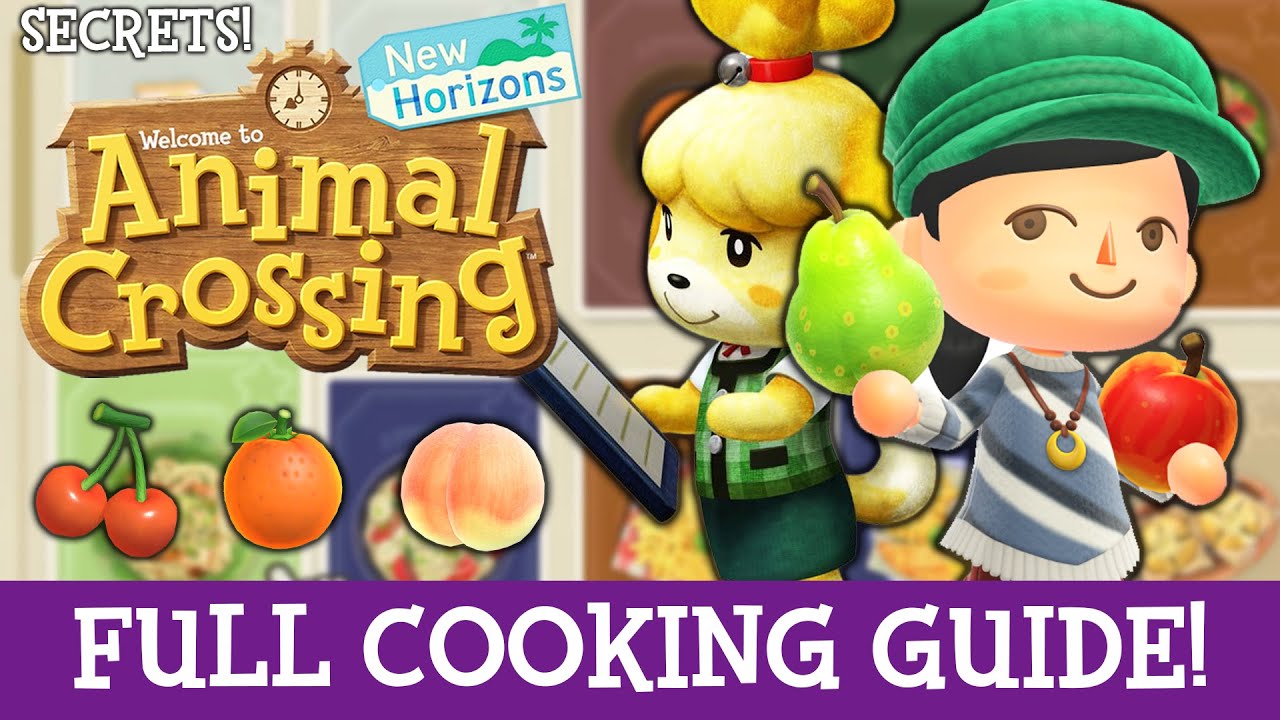 FULL COOKING GUIDE! 2.0 SECRETS! New Animal Crossing Update 2.0, Animal Crossing New Horizons DLC!