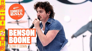 Benson Boone - Slow It Down (Live at Capital