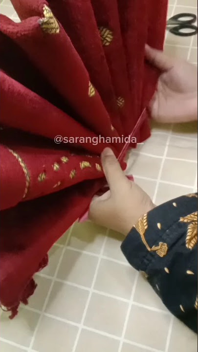 Tutorial membentuk sajadah untuk hiasan seserahan. #diy #seserahannikah #hantaran