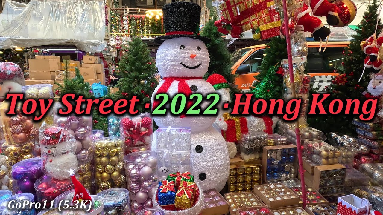Best place to buy Christmas Decorations in Hong Kong, Toy Street