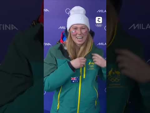 🤨 Elle bosse pour trois équipes olympiques différentes ! #olympics #jeuxolympiques
