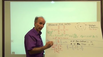 Razavi Electronics 1, Lec 2. Doping, Drift